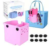 Porta tazze e telefono compatibile con Bogg Bag e Simply Southern Beach Totes, portabicchieri per Stanley, Bogg Bag, accessori per telefono, tazza, occhiali