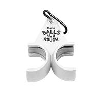 Porta tè da golf - Organizer portatile con portabottiglie a moschettone per borsa da golf | Indoor, Outdoor, Backyard, Viaggi, Driving Range, e accessori per pratiche del corso, Bianco, se beskrivning