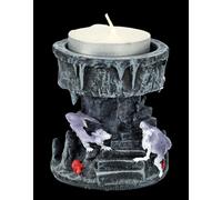 Porta Tealight Draghi - Dragon Mage - Figura Anne Stokes Portacandela