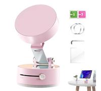 Porta telefonia automatica con tazza a e pinza compatta | Supporto regolabile a 360° per cruscotto, supporto GPS, di navigazione del telefono cellulare per camion, console di