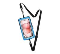 Porta telefono a tracolla resistente all ' acqua con tasca, S blue | Vestibilità regolabile per uomini e donne, spazio multiuso per le chiavi del telefono essenziali, compagno
