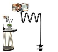 Porta telefono da comodino | Supporto flessibile a braccio lungo, supporto da scrivania per telefono - per la registrazione di riprese video Scrivania Divano Testiera per auto Poltrona reclinabile Sed