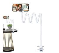 Porta telefono da comodino | Supporto flessibile a braccio lungo, supporto da scrivania per telefono - per la registrazione di riprese video Scrivania Divano Testiera per auto Poltrona reclinabile Sed