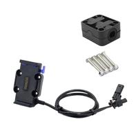 Porta Telefono Moto Per BMW R1200GS R1250GS LC F750GS F850GS per Adv Supporto per la ricarica wireless USB(Blue - 16mm)