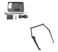 Porta Telefono Moto Per NC700D Per NC750D Per NC750 D 2014-2020 Supporto Per Targa GPS Intelligente Per Navigazione Moto Telefono Cellulare(Black 12mm Set 2)