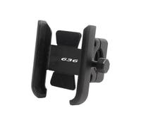 Porta telefono Per Kawasaki Ninja ZX6R 636 2013-2021 2019 2020 Del Motociclo Di CNC In Lega Di Alluminio Maniglia Bar Staffa Del Telefono Mobile Del Supporto Del Basamento ( Color : Handlebar Black )