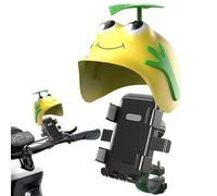 Porta Telefono per Moto Antivibrante per Casco Impermeabile | Supporto Telefono Per Manubrio Moto Per La Maggior Parte Degli Smartphone Navigazione Scooter Elettrico Bici Pendolari