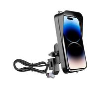 Porta telefono scooter elettrico - Monte manubrio in silicone, porta impermeabili con copertura di pioggia, custodia per telefoni cellulari di navigazione GPS | per motociclisti per