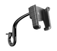 Supporto Porta Cellulare Moto Scooter Telefono Universale Attacco Manopola Sx