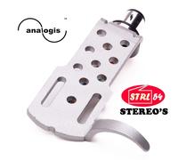 Porta testina fono Tipo Technics Sme Alluminio Argento HS16 Phono Scocca