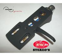 Porta testina fono Tipo Technics Sme Alu Nero HS10 Phono Cartuccia Scocca