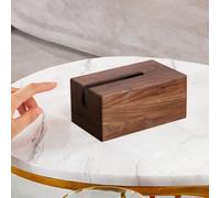 Porta tissutale in legno Dispenser di tovaglioli rettangolari nordici per