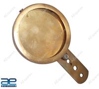 Porta Token 80Mm Ottone Si Adatta A Norton BSA AJS BMW Triumph Moto AEs