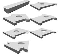 Porta Token e Icone Colorate per Gioco da Tavolo Wingspan - Set Stampato 3D