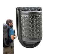 Porta torcia per cintura | Fondina per torcia in nylon a forma di D design aperto - Tasca per torcia con fascia elastica leggera