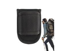 Porta torcia per cintura | Fondina per torcia in nylon con design aperto a forma di D portatile e leggera borsa per il trasporto per lavoratori