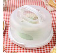 Porta torta da 10 pollici con coperchio Contenitore per cupcake Porta uova