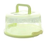 Porta Torta Portatile, Scatola per la Conservazione degli Alimenti con Manico Porta Torta Rotondo Porta Torta Scatola per Torta Trasparente per la Conservazione (Verde), TOPINCN1YZ3HM57NE-13