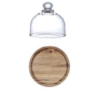 Porta Torte Con Coperchio Vassoio Dolci Stoviglie Da Dessert in Legno