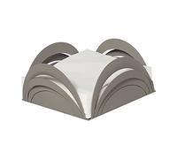 Porta tovaglioli Basso con Linee Curve Origami Fango Arti & Mestieri