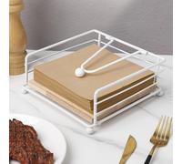 Porta tovaglioli da tavolo, moderno, in ferro, facile da usare, pratico,