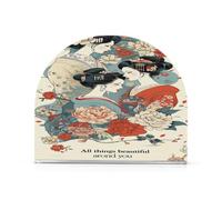 Porta tovaglioli di cactus in acrilico con fiori di bellezza giapponesi per tavolo cucina supporti autoportanti per tovaglioli di stoffa decorazione della casa tavolo cucina confezione da 2