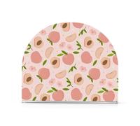 Porta tovaglioli in acrilico a forma di girasole color pesca, per esterni, sala da pranzo, distributore di tovaglioli commerciale, decorazione per la casa per esterni, sala da pranzo