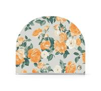 Porta tovaglioli in acrilico con fiori gialli a forma di cactus per cocktail in fattoria autoportante porta asciugamani di carta spray decorazione per la casa per picnic bar rustico