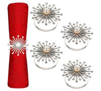 Porta Tovaglioli In Lega Per Natale, Cena, Feste, Matrimonio, Tavolo