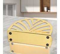 Porta tovaglioli oro antiruggine facile da usare e pulire aggiunge stile alla tu