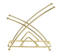 Porta Tovaglioli Verticale, Design Robust in Metallo (GOLD) | Finitura lucida, Dimensioni compatte, Utilizzo versatile, Resistente