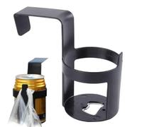 Porta tratti per auto - Rack portaoggetti per tazza di veicolo, organizzatore di bevande da viaggio | Porta bottiglia universale, vassoio per acqua resistente all'usura, custode della bevanda