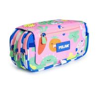 Porta-tripla Milan Green Grow con quattro cerniere per materiale scolastico