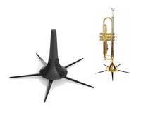Porta tromba pieghevole flauto portatile gambe ottone supporti strumenti ricambi