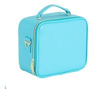 Porta Trucchi da Viaggio Borsa for il trucco con specchio illuminato da donna, borsa for il trucco da viaggio, grande capacità for donna Travel Makeup Bag with Led Mirror(B)