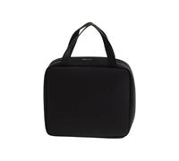 Porta Trucchi da Viaggio Borsa for il trucco da appendere, multitasche, chiusura con cerniera, borsa cosmetica portatile, borsa da viaggio con specchio Travel Makeup Bag with Led Mirror(Black)