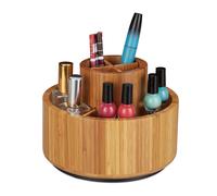 Porta trucchi girevole a 360°contenitore per cosmetici e oggetti per il make-up