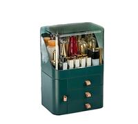 Porta Trucchi Organizer Home Creative Cosmetics Storage Stoccaggio Prodotti for la cura della pelle Scatola di immagazzinaggio Espositore cosmetico Adatto for bagno Dresser da camera letto Vanity(A)