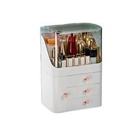 Porta Trucchi Organizer Home Creative Cosmetics Storage Stoccaggio Prodotti for la cura della pelle Scatola di immagazzinaggio Espositore cosmetico Adatto for bagno Dresser da camera letto Vanity(B)