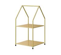 Porta Trucchi Organizer Scaffale multifunzionale cosmetici desktop a doppia scatola di stoccaggio prodotti for la cura della pelle tavolo da toeletta bagno Vanity(B)