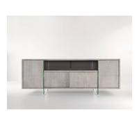 Porta TV alto MOVIE 180x45xh65 cm struttura realizzata in laminato ecologico