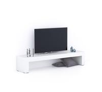 Porta Tv Evolution 180x40, Bianco Frassino
