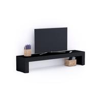 Porta Tv Evolution 180x40, Nero Frassino