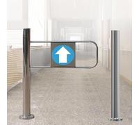 Porta unidirezionale automatica del portone dell'oscillazione, dispositivo push-in dell'uscita, barriera di sicurezza dell'entrata del supermercato con la funzione di auto-chiusura