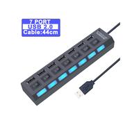 (Porta USB 2.0 7) Hub USB 3.0 Multi USB Splitter Hub USB multiplo Hub USB 3 Utilizzare l'adattatore