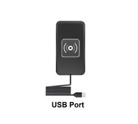 (Porta USB) Caricabatterie wireless da 15 W per auto, dock di ricarica rapida per iPhone 14, 13, 12,