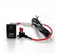Porta USB Center Console Compatibile Con Suzuki Per Swift 12V 24V Auto Rapida Caricabatterie Doppio QC3.0 Presa Interfaccia Telefonica TIPO C PD Adattatore Presa USB