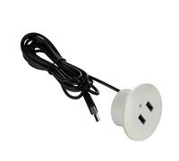 Porta USB Desktop Incorporato Connettore di Ricarica Per Scrivania Linea Dati Splitter Socket Home Fast Port Piccoli Elettrodomestici