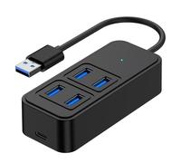 Porta USB multIi - Hub USB 3.0, estensore USB, hub USB a 5 porte, hub USB, hub dati USB | Unità flash USB mobile, trasferimento dati veloce Espansore USB per laptop Flash Drive Stampante Tastiera