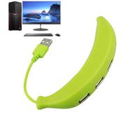 Porta USB multipla per laptop - Specifiche e funzionalità multiporta 2.0, trasferimento dati più veloce Splitter a 4 porte, splitter USB a forma di banana Parola chiave a coda lunga | Adattatore per p